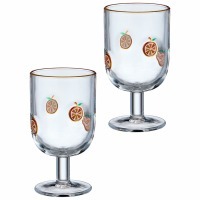 Набор бокалов для вина "fruity orange" из 2 шт. 350 мл Lefard (685-136)