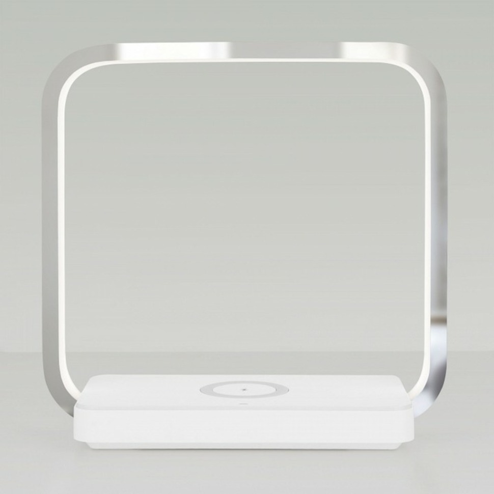 Фото Настольная лампа офисная Eurosvet Frame 80502/1 хром EV_a047190 - интернет-магазин МегаТерем в Москве