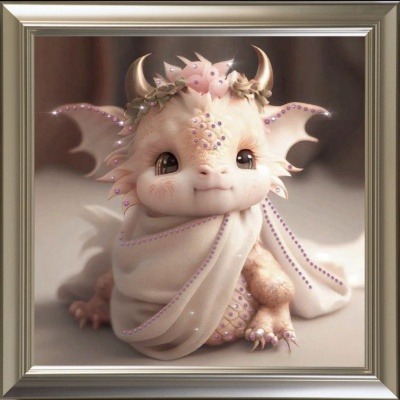 Картина Малышка Дракоша с к...