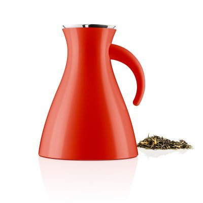 Термокувшин vacuum 1 л  низкий оранжевый (50953)