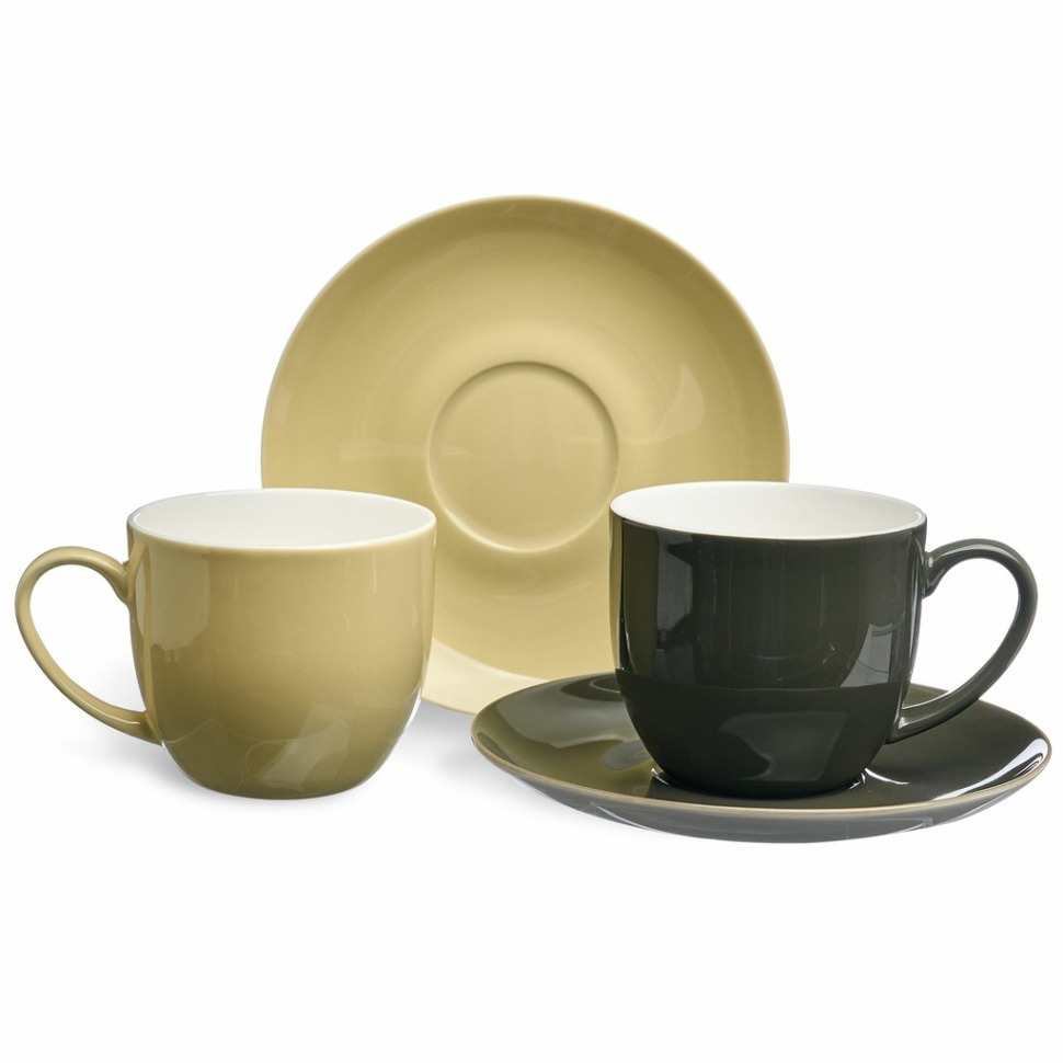 Фото Чайный набор lefard tet-a-tet на 2 пер. 4 пр. 300 мл (416-114)  - интернет-магазин МегаТерем в Москве