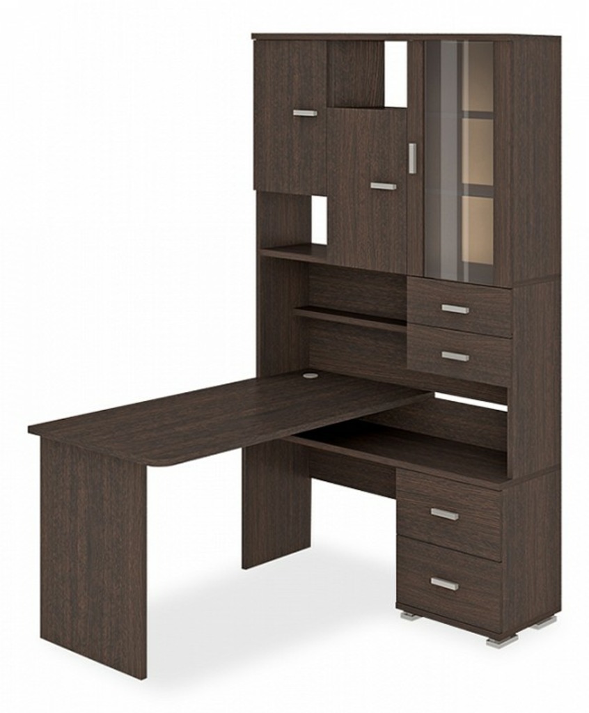 Фото Стол компьютерный Домино СР-620-140 MER_SR-620-140-V-PRAV - интернет-магазин МегаТерем в Москве