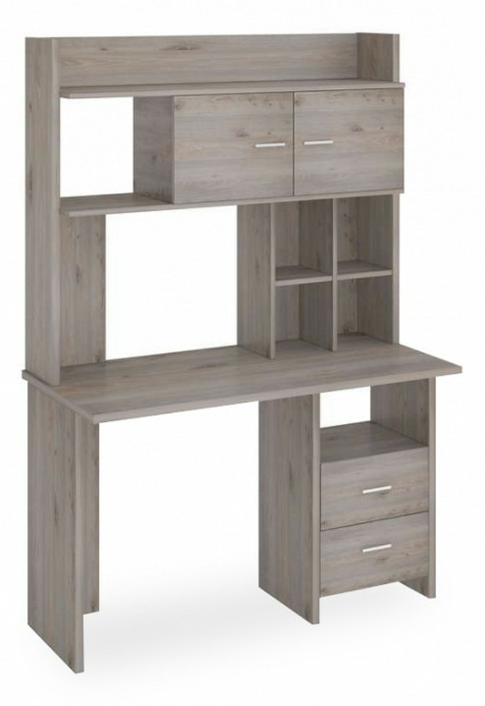 Фото Стол компьютерный Нельсон Lite СКЛ-Прям120+НКЛХ-120 Н MER_SKL-Pryam120-NKLH-120_N - интернет-магазин МегаТерем в Москве