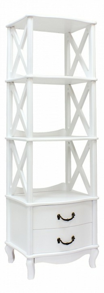 Фото Стеллаж комбинированный Leset Джульетта VIS_2100794000007 - интернет-магазин МегаТерем в Москве