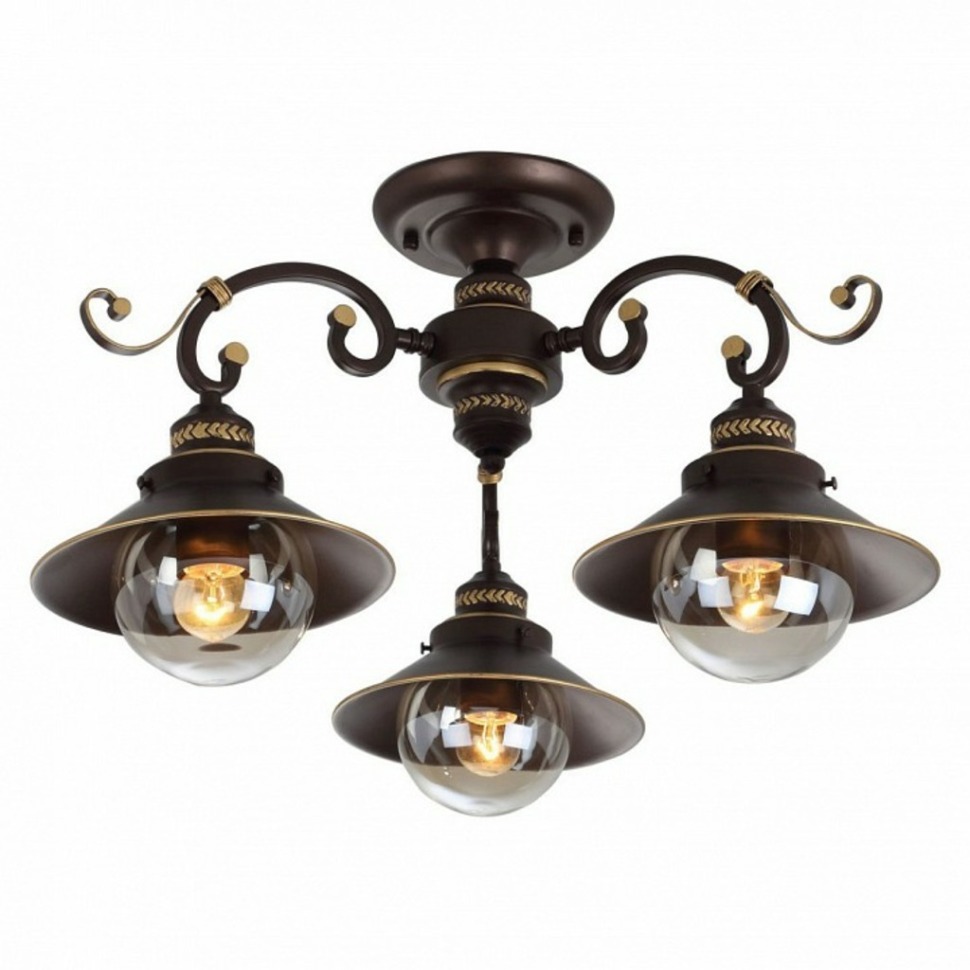 Фото Потолочная люстра Arte Lamp Grazioso A4577PL-3CK AR_A4577PL-3CK - интернет-магазин МегаТерем в Москве