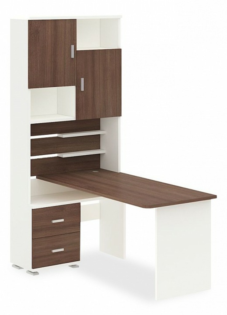 Фото Стол компьютерный Домино СР-720/160 MER_SR-720-160-BESHSH-CH-LEV - интернет-магазин МегаТерем в Москве