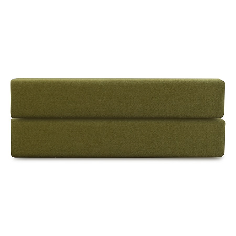 Фото Простыня на резинке из премиального сатина светло-серого цвета из коллекции essential,  180х200х30 с (79850) - интернет-магазин МегаТерем в Москве