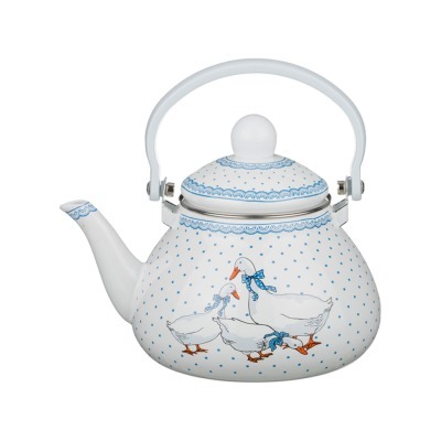 Чайник agness эмалированны ...