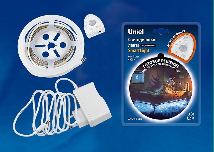 Фото Комплект с лентой светодиодной Uniel Smart Light UL-00004447 UL_UL-00004447 - интернет-магазин МегаТерем в Москве