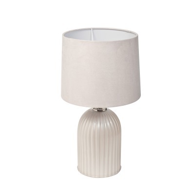 Лампа настольная плафон светло-серый h.52,5 см (TT-00014365)