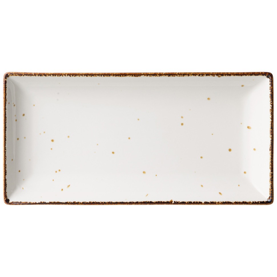 Фото Блюдо bronco nature прямоугольное  27*13,5*3 см мал. уп. =  4шт (263-1273)  - интернет-магазин МегаТерем в Москве