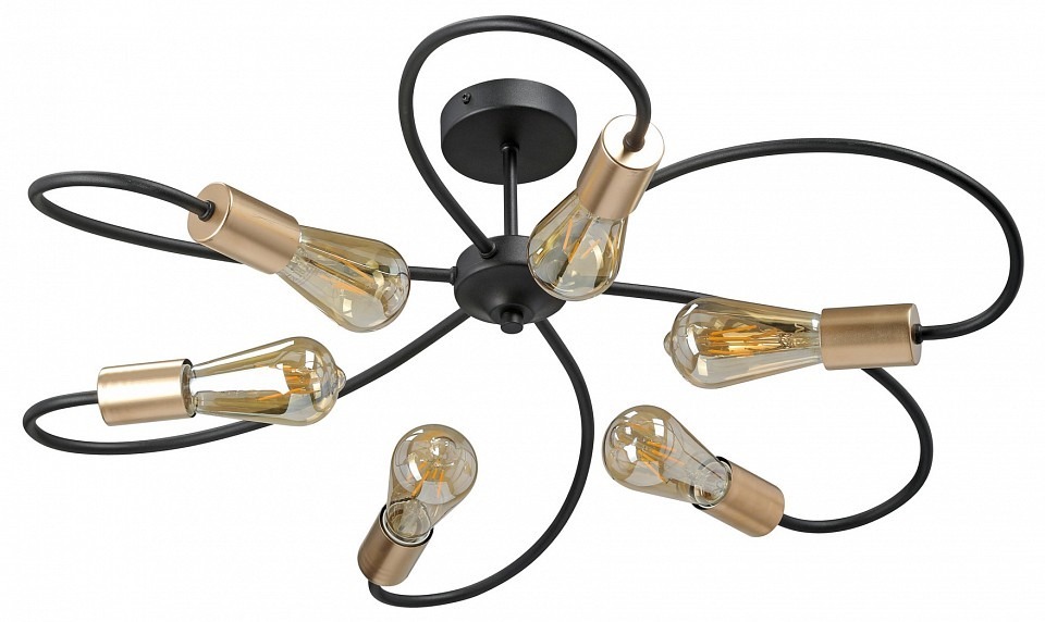 Фото Потолочная люстра Vitaluce V3076 V3076-1/6PL VI_V3076-1_6PL - интернет-магазин МегаТерем в Москве