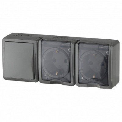 Блок с розеткой и выключате...