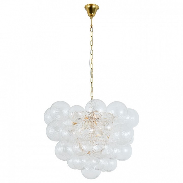 Фото Подвесная люстра Newport TERESA 3850/73 C gold NWP_M0070502 - интернет-магазин МегаТерем в Москве