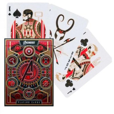 Карты "Theory11 Avengers Red Edition" (47046)