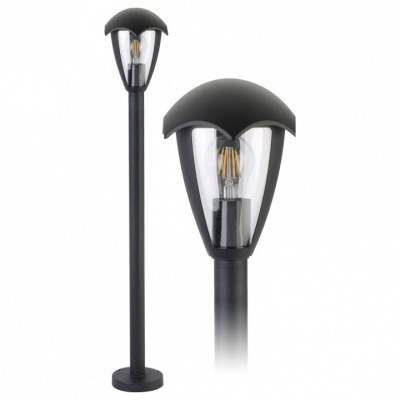 Наземный высокий светильник Uniel Black 3 UL-00006817 UL_UL-00006817