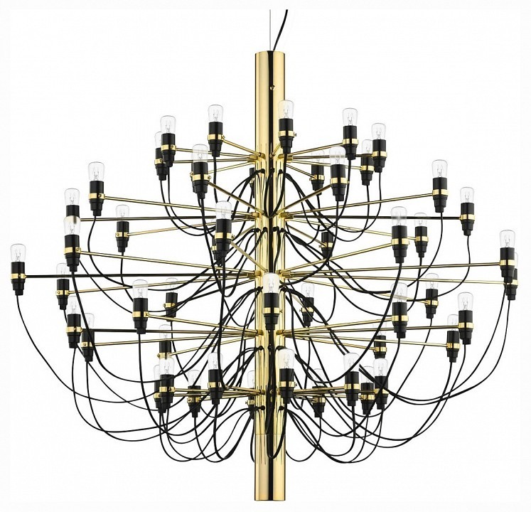 Фото Подвесная люстра Loft it Gino 10196/1000 Gold LF_10196_1000_Gold - интернет-магазин МегаТерем в Москве