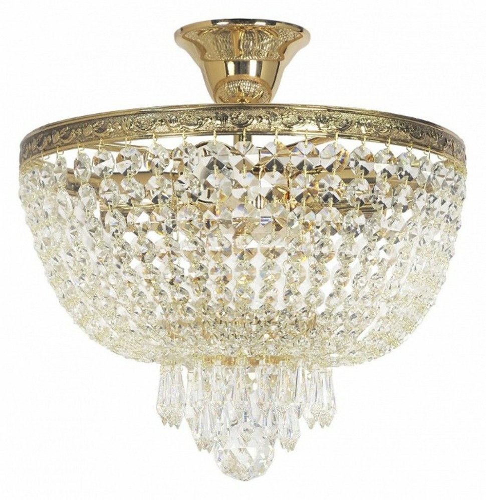 Фото Люстра на штанге Arti Lampadari Nonna Nonna E 1.3.30.502 G AL_Nonna_E_1.3.30.502_G - интернет-магазин МегаТерем в Москве