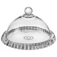 Блюдо сервировочное "crystality" с крышкой, 20*12 см Lefard (345-514)