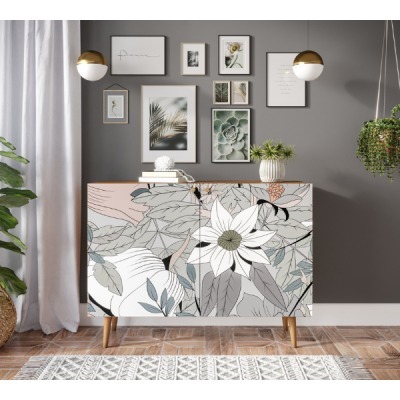 Комод с принтом 50 Berber д...