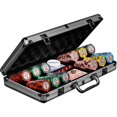 Набор для покера Black Crown на 300 фишек (31464)