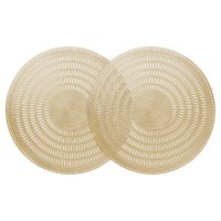 Набор подстановочных салфеток из 2 шт., диаметр 38 см Lefard (771-160)