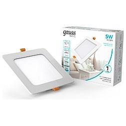 Фото Встраиваемый светильник Gauss  9031420205 GA_9031420205 - интернет-магазин МегаТерем в Москве