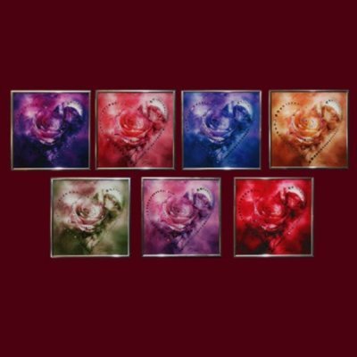 Картина Сердечки с кристалл...