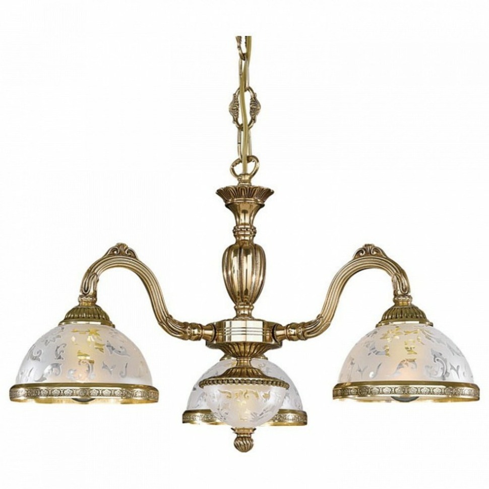 Фото Подвесная люстра Reccagni Angelo 6302 L 6302/3 RA_L_6302_3 - интернет-магазин МегаТерем в Москве