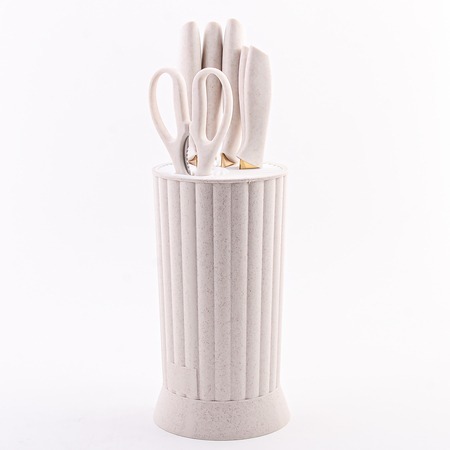 Фото Набор кухонных ножей 5 шт с подставкой MAYER BOCH (40614) - интернет-магазин МегаТерем в Москве