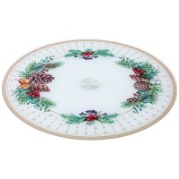 Тортовница вращающаяся "celebration" 32*2,5 см Agness (357-247)
