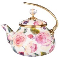 Чайник эмалированный agness, серия винтаж, 2,2л (950-026) 