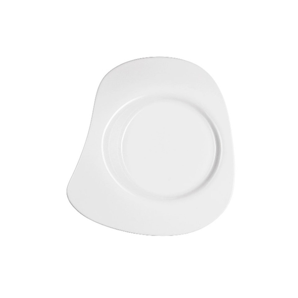 Фото Тарелка S0813, фарфор, white - интернет-магазин МегаТерем в Москве