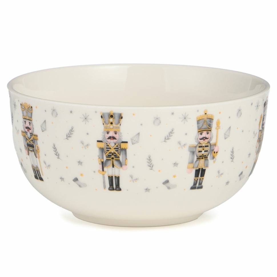 Фото Набор посуды lefard щелкунчик (кружка 295 мл, тарелка 15 см, салатник 13 см) (580-097)  - интернет-магазин МегаТерем в Москве