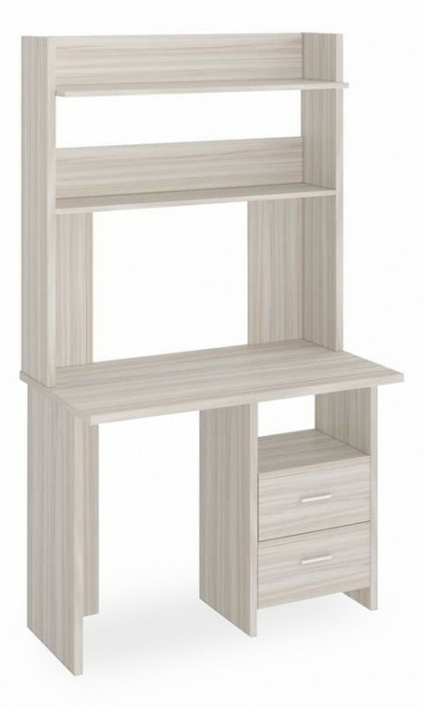 Фото Стол компьютерный Домино Lite СКЛ-Прям100+НКЛХ-100 MER_SKL-Pryam100-NKLH-100_K - интернет-магазин МегаТерем в Москве