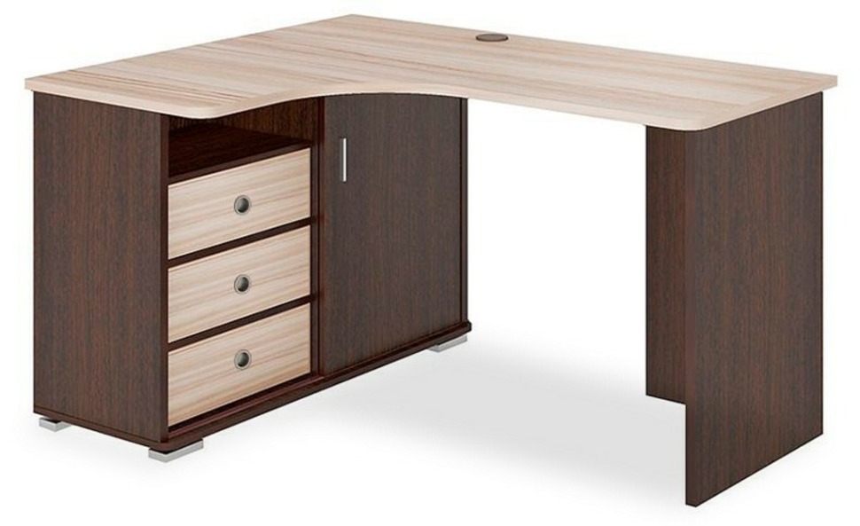 Фото Стол письменный Домино СР-145С MER_SR-145S-VKK-LEV-NOVYJ - интернет-магазин МегаТерем в Москве