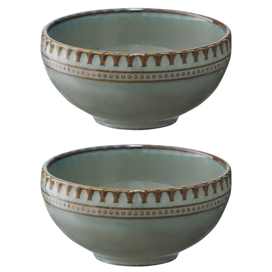 Фото Набор из двух пиал темно-серого цвета из коллекции kitchen spirit, 200 мл (73612) - интернет-магазин МегаТерем в Москве