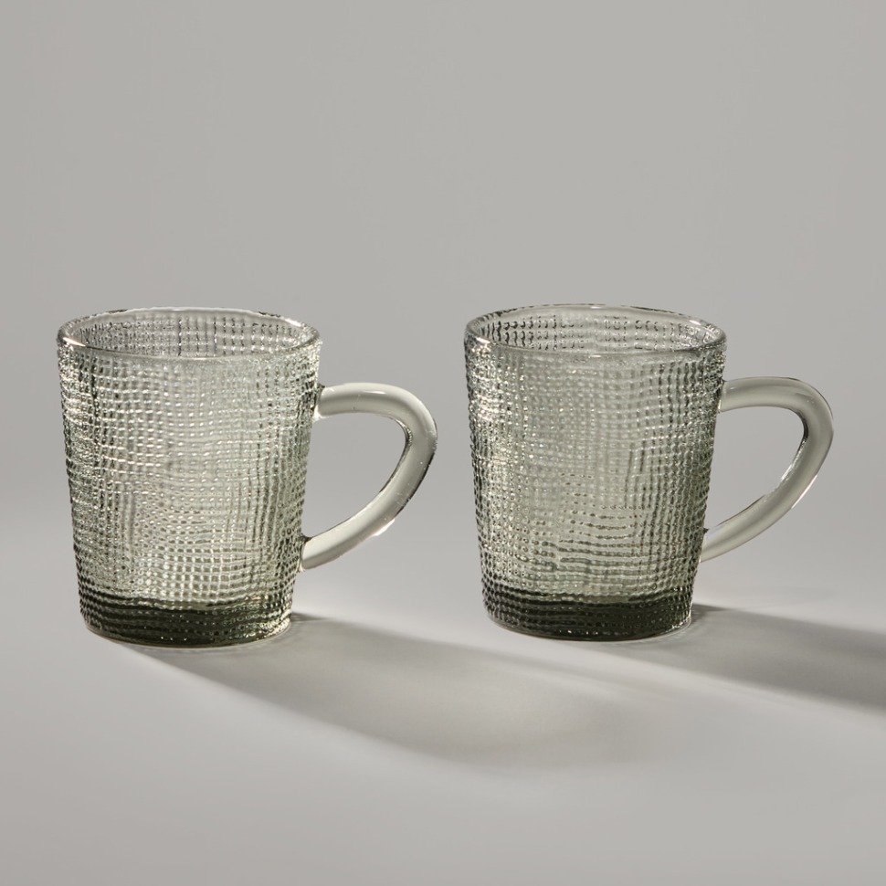 Фото Набор кружек tempo grey 2 шт./250 мл Lefard (355-380) - интернет-магазин МегаТерем в Москве