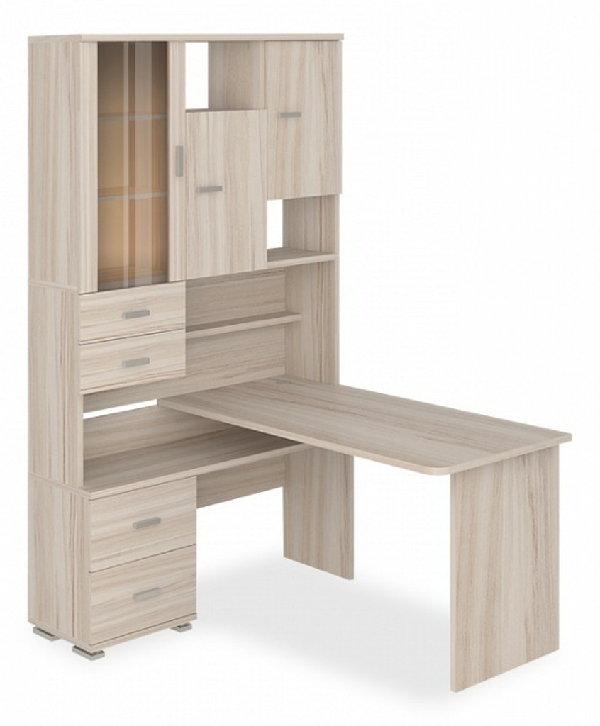 Фото Стол компьютерный Домино СР-620-140 MER_SR-620-140-K-LEV - интернет-магазин МегаТерем в Москве