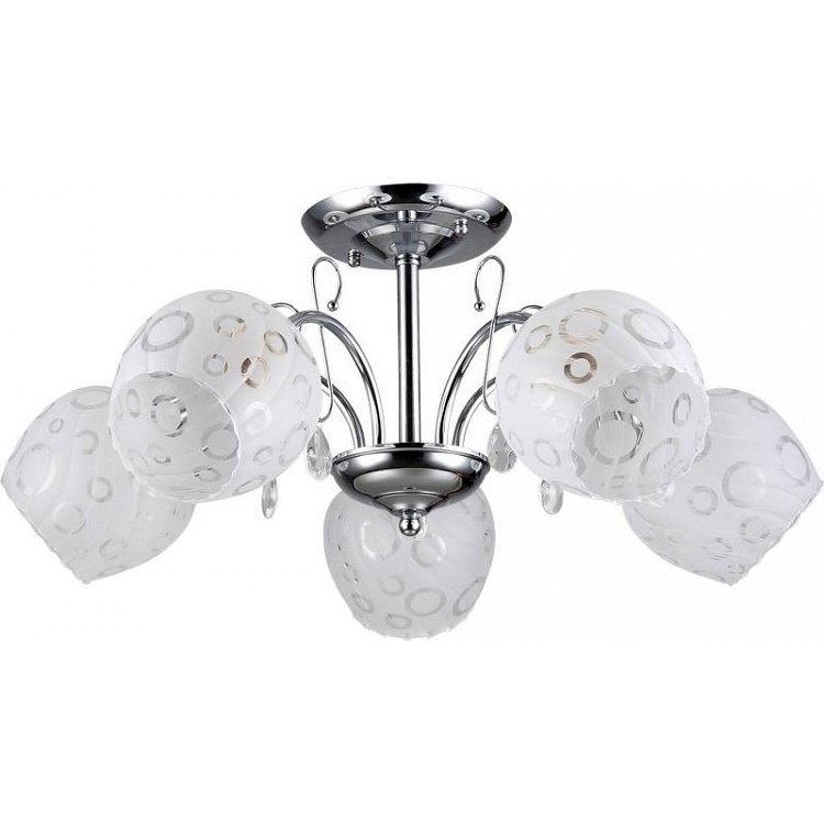 Фото Потолочная люстра Imex MD.1724 MD.1724-5-S CH - интернет-магазин МегаТерем в Москве