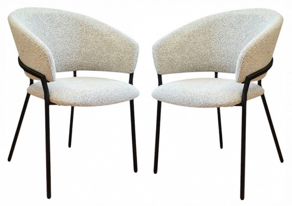 Фото Набор из 2 стульев Bodo HSBI_DC-24116_grey_2 - интернет-магазин МегаТерем в Москве