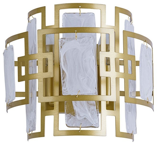 Фото Накладной светильник Arte Lamp Blake A4087AP-2SG AR_A4087AP-2SG - интернет-магазин МегаТерем в Москве