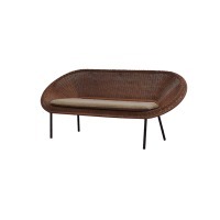 Диван LexiSofa, ротанг, текстиль, beige, ROOMERS FURNITURE