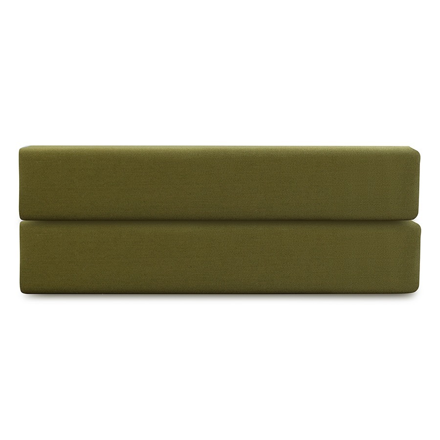 Фото Простыня на резинке из премиального сатина светло-серого цвета из коллекции essential, 200х200х30 см (79851) - интернет-магазин МегаТерем в Москве