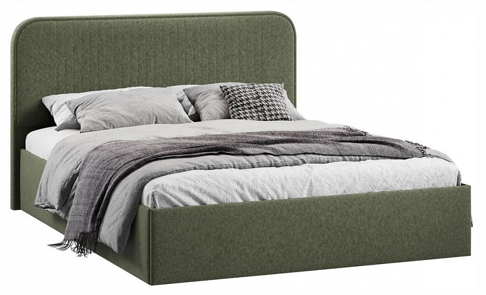 Фото Кровать двуспальная Тиффани с ПМ Тип 1 TRI_257158 - интернет-магазин МегаТерем в Москве