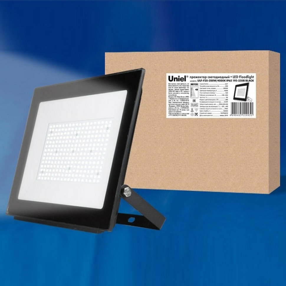 Фото Настенный прожектор Uniel ULF-F20 UL-00005158 UL_UL-00005158 - интернет-магазин МегаТерем в Москве