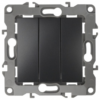 Выключатель трехклавишный б...