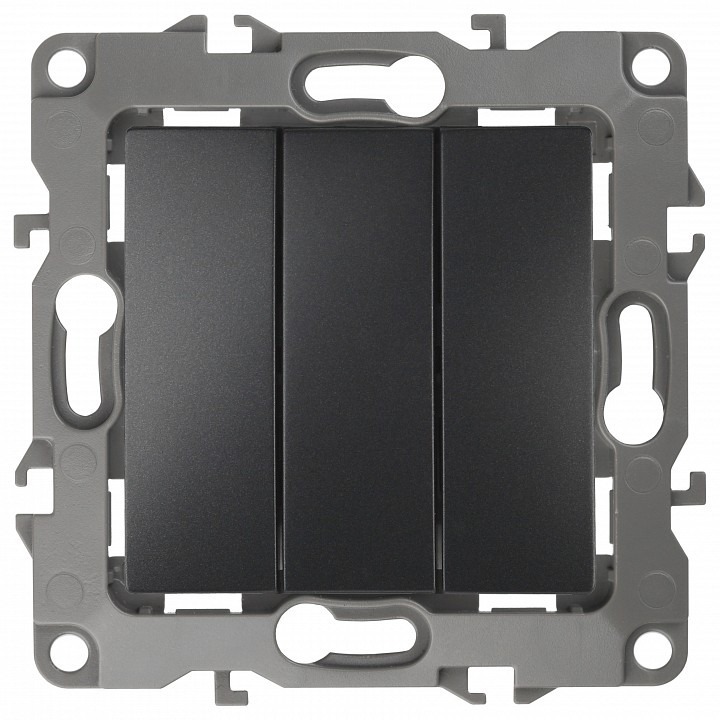 Фото Выключатель трехклавишный без рамки Эра Эра 12 12-1107-05 ER_B0014673 - интернет-магазин МегаТерем в Москве