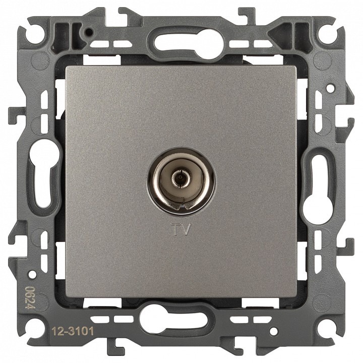 Фото ТВ-розетка без рамки Эра Эра 12 12-3101-16 ER_B0065717 - интернет-магазин МегаТерем в Москве