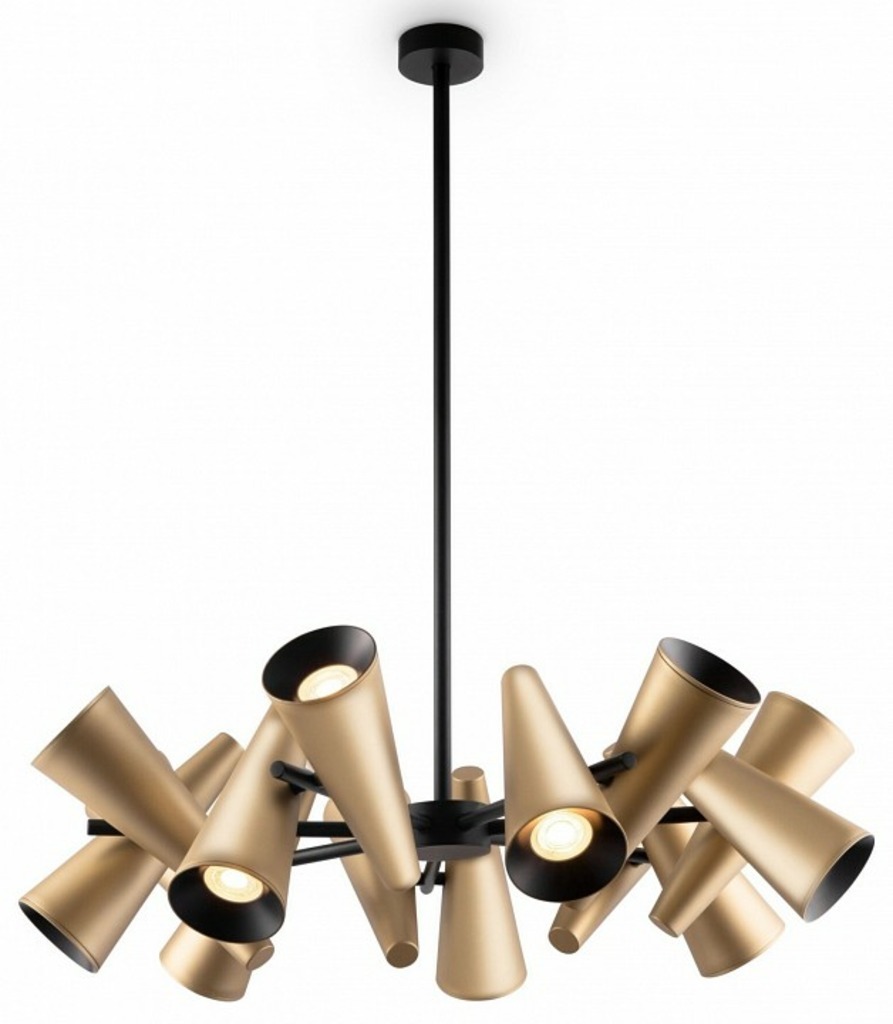 Фото Люстра на штанге Maytoni Giro MOD095PL-14BS MY_MOD095PL-14BS - интернет-магазин МегаТерем в Москве